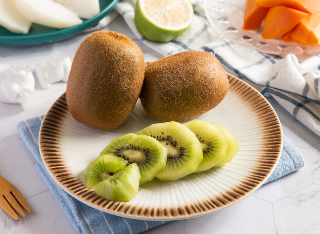 Sănătate curată într-un fruct de kiwi