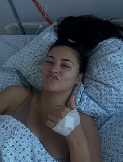 Antonia a ajuns la spital