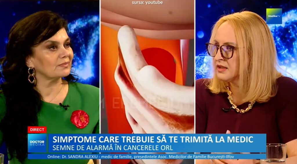 Simptome specifice cancerelor ORL. Când trebuie să mergem la medic